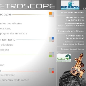 Pétroscope accueil